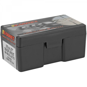 Barnes Bullets 30262 LRX  270 Caliber .277 129 GR LRX Boat Tail 50 Per Box