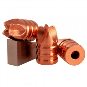 Lehigh Defense Xtreme Defense Bullets 44 Caliber (429 Diameter) 125 Grain Solid Copper Fluid Transfer Monolithic Lead-Free Box of 50