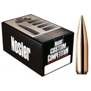 Nosler 22421 Custom Competition  .22 Cal .224 77 gr Hollow Point Boat Tail (HPBT) 100 Per Box