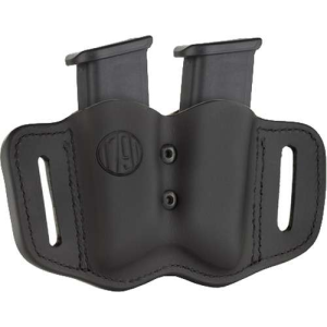1791 Gunleather 1791 Gunleather MAGF22SBLA MAGF  Double Black Leather - $38.21 at BattleHawk Armory