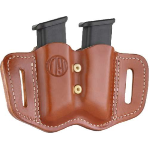 1791 Gunleather 1791 Gunleather MAGF22CBRA MAGF  Double Classic Brown Leather - $38.21 at BattleHawk Armory