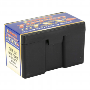 Barnes Bullets 30303 Tipped TSX  7mm .284 150 GR TTSX Boat Tail 50 Per Box