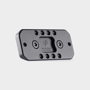 Blackout Dynamics Black Arca-Swiss Plate 7075 Aluminum, M-LOK Mount