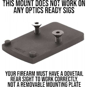 EGW SCOPE MOUNT TRIJICON RMR FOR SIG P220-229 & 320 BLACK