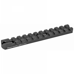 Midwest Industries MI1894R 1894 Marlin Top Rail 5 6061-T6 Aluminum Black Hardcoat Anodized