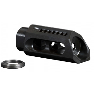 Yankee Hill 26MBA Slant 5.56 NATO Muzzle Brake 1/2-28 tpi Black Steel