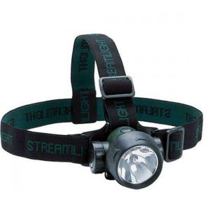 Streamlight 61051 Trident Headlamp 6/25/80 Lumens Green/White C4 LED AAA Green