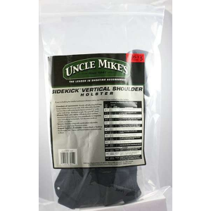 Uncle Mikes 83051 Sidekick Vertical Shoulder 4.5-5 Lg Auto Nylon Black