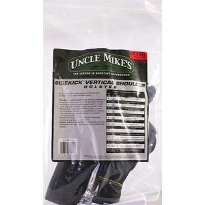 Uncle Mikes 83151 Sidekick Vertical Shoulder 3.75-4.5 Lg Auto Nylon Black