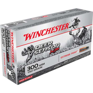 WINCHESTER Ammo S300sds Deer Season Xp 300 Wsm 150 Gr Extreme Point 20 Bx/ 10 Cs