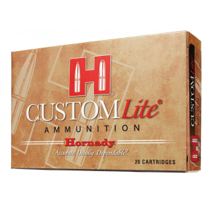 HORNADY 81066 Custom Lite 30-06 Springfield 125 Gr Sst 20 Box