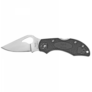 Spyderco BY10PBK2 Byrd Robin 2 Lightweight 2.40 8Cr13MoV Stainless Steel Flat FRN Black Handle Folding