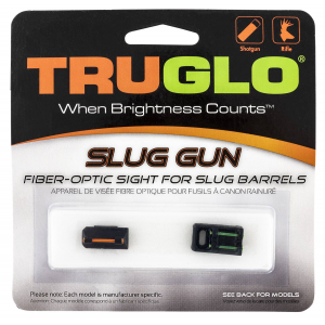 Truglo TG961M Slug Gun  Mossberg 695 Red/Green Fiber Optic Black