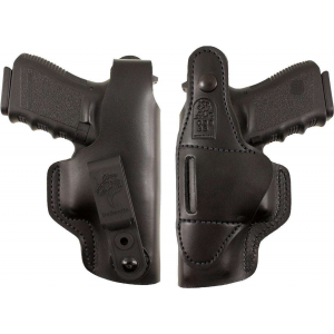 Desantis Gunhide 033BAB6Z0 Dual Carry II  Black Leather IWB/OWB fits Glock 19,23,32,36 Right Hand