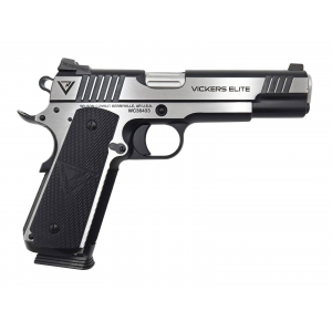 Wilson Combat Vickers Elite Full Size 45acp 5 Barrel 3 8rd Magazines TwoTone Pistol