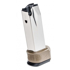 Springfield Armory XD Mod.2 9mm 10 Round Flat Dark Earth/Silver Metal Magazine