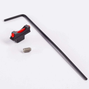 Colt Python/Anaconda Front Snag-Free Red Fiber Optic .180in
