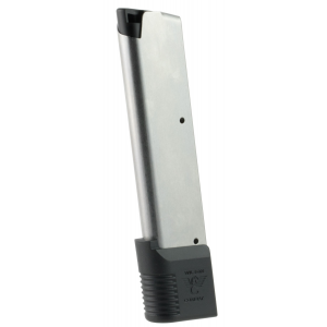 Wilson Combat Full-Size 1911 .45 ACP 10 Round Wrap Around Base Pad Extended Stainless Magazine