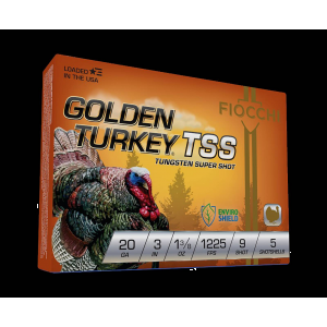 Fiocchi Golden Turkey TSS 20 GA 3 1-3/8 oz #9 5rds