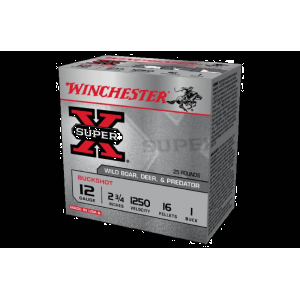 WIN SUPER-X 12GA 2.75 0 BUCK 25RD