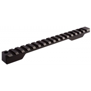 Talley PLM258700 Picatinny Rail with 20 MOA For Remington 700 Long Action with 8-40 Screws Black Matte Finish