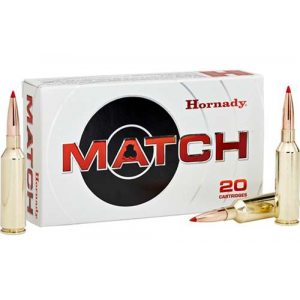 HORNADY Match 6.5 Prc 147 Gr Extremely Low Drag-match Rifle Ammunition 20 Box