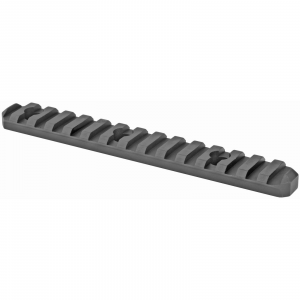 Grovtec US Inc GTSW239 Picatinny Rail M-LOK AR Platform 15 Slot Black Hardcoat Anodized