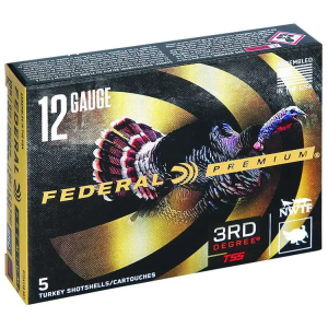 Federal PTDX139567 Premium 3rd Degree 12 Gauge 3.5 2 oz 5,6,7 Shot 5 Bx/ 10 Cs