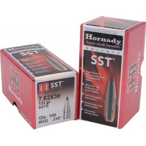Hornady 3142 SST  7.62mm .310 123 gr Super Shock Tip 100 Per Box
