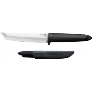 Cold Steel 20TL Tanto Lite 6 Tanto Plain 4116 Stainless Steel Polypropylene Black Handle Fixed