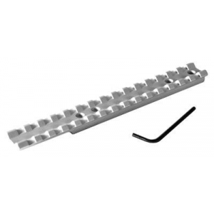 EGW SCOPE BASE RUGER 10-22 PICATINNY RAIL SILVER