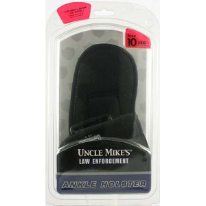Uncle Mikes 8810 Ankle  Small Autos .22-.25 Cal Cordura Nylon Black