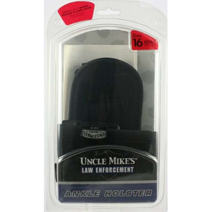 Uncle Mikes 8816 Ankle  3.25-3.75 Med/Lg Auto Cordura Nylon Black