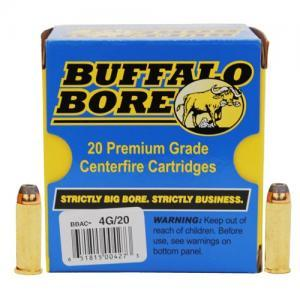 Buffalo Bore Ammunition 4G/20 Lower Recoil  44 Rem Mag 240 gr Jacketed Hollow Point (JHP) 20 Bx/ 12 Cs