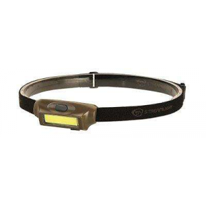 Streamlight 61706 Bandit USB Headlamp 180/45/35/10 Lumens White/Red LED Polycarbonate Coyote Lithium Ion