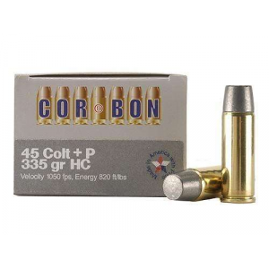 20 RD. 45 COLT MAG + 335GR HC HU