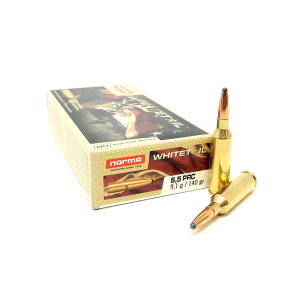NORMA 6.5PRC 140GR PSP POINTED SOFTPOINT WHITETAIL RIFLE AMMUNITION 20rd BOX
