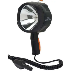 Cyclops CYCHS140012V Spotlight 12V Direct 1400 Lumens Halogen ABS Polymer Black 12 Volt