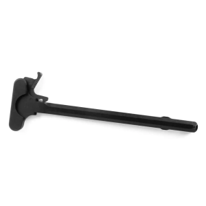 Lbe Unlimited LBE Unlimited ARCHEL Extended Latch Charge Handle  AR-15, AR-10 Black 7075-T6 Aluminum - $32.31 at BattleHawk Armory