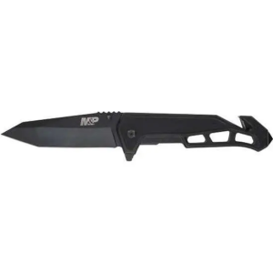S&W KNIFE M&P BORDER GUARD SPR ASSIST 3.99 W/STRAP CUTTER