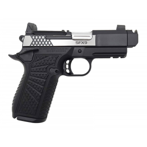 Wilson Combat SFX9 Comp 9mm 325 Compensated Barrel 2 15rd Magazines Optics Ready Reverse TwoTone Slide Pistol