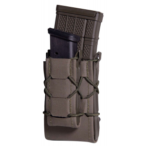 High Speed Gear 24DD00OD TACO Gen 2 Double Decker OD Green Nylon MOLLE Compatible w/ Rifle/Pistol