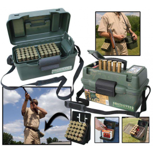 MTM SH1001209 Shotgun Hunter Case  12 Gauge 100rd Wild Camo