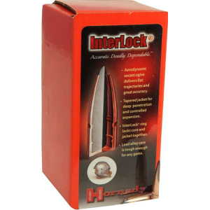 Hornady 2825 InterLock  7mm .284 139 gr Boat Tail Spire Point 100 Per Box