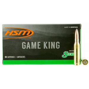 HSM 7MM087N Game King  7mm-08 Rem 140 gr Spitzer Boat Tail (SBT) 20 Bx/ 25 Cs