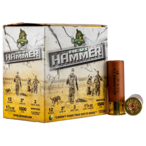 Hevishot 28003 Hevi-Hammer 12 Gauge 3 1 1/4 oz 3 Shot 25 Bx/ 10 Cs