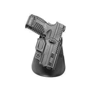 Fobus SPND Evolution  Belt Paddle Springfield XD-S Polymer Black