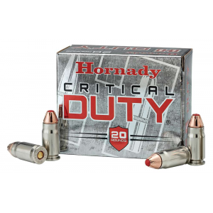 Hornady Critical Duty 9mm, 135gr FlexLock, 25rd Box
