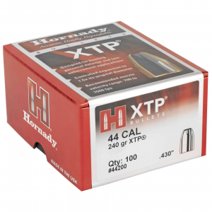 Hornady 44200 XTP  44 Cal .430 240 gr Hollow Point (HP) 100 Per Box