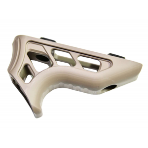 Timber Creek Outdoors MEMAFGFDE Enforcer Mini Angled Foregrip Flat Dark Earth Billet Aluminum